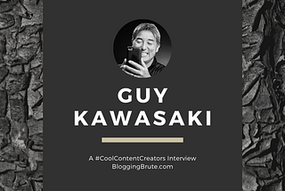 Guy Kawasaki, creating podcast content.