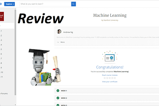 Review: Andrew Ng’s Machine Learning Course