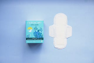 A pack of Sanitary pad