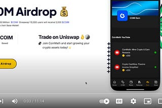 CoinMath Users Can Now Convert Mined COIM to Airdrop in Preparation for October 1st Withdrawal