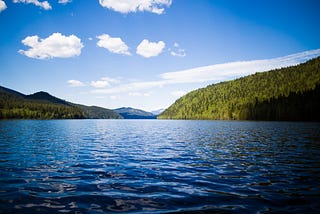 To be completed, a lake needs its every drop of water.