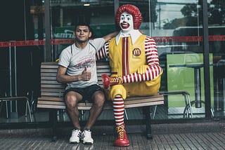 The Clown and the Person