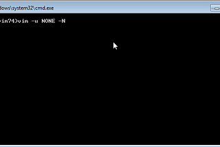Vim in Windows