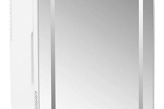 chefman-portable-mirrored-beauty-fridge-with-led-lighting-6-liter-white-1