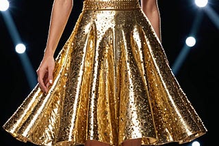 Gold-Metallic-Skirt-1