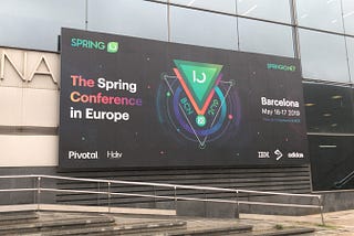 Spring I/O 2019 — Barcelona