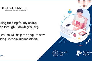 Donate to Help Public Education During COVID-19 with FundMyDegree