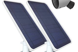 DIANMU Simplisafe Outdoor Camera Solar Panel Accessory | Image