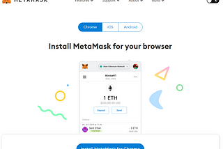 Install MetaMask for Chrome