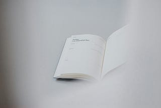 Just One Page…