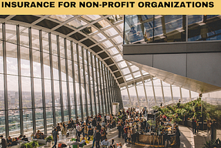INSURANCE FOR NON-PROFIT ORGANIZATIONS