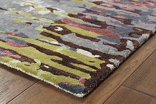 multicolor rug sold at Lifestyle Furniture