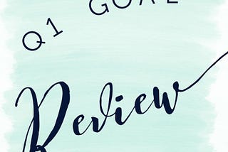 From Shooting Stars to Achievable Goals: Lessons Learned in Q1 of 2023