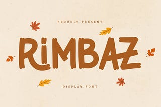 Rimbaz Font 1