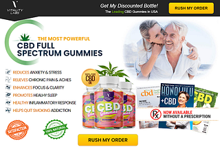 Vitality Labs CBD Gummies Price in USA “Official Website”