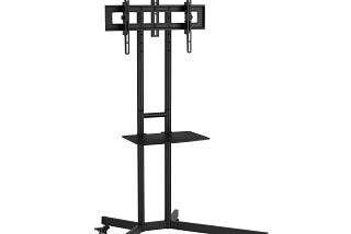 Portable Rolling TV Stand for 32
