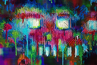 AI and Qubits: a collaboration in quantum art