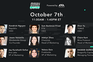 MoneyDance Recap: Day 2 with Republic, FTX, Chainlink, Fireblocks, and More