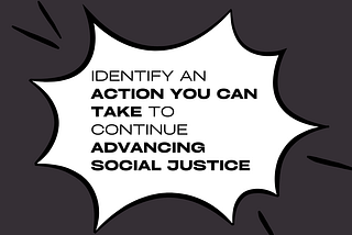 This Week’s ‘Start Where You Are’ Challenge: Identify an action you can take to continue advancing…
