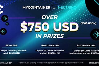 Neutrino Airdrop Campaign — $750 In USDN As Prizes