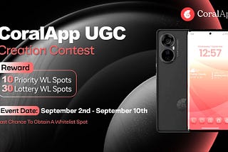 CoralApp UGC Creation Contest