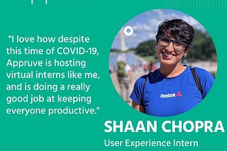 Shaan Chopra — User Experience Intern