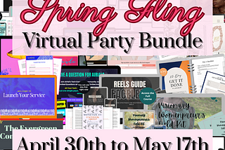 Bundle Alert: Spring Fling Virtual Party Bundle