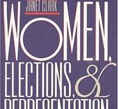 Women, Elections, & Representation | Cover Image