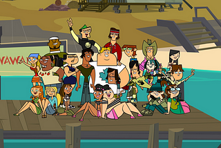 Two Dimensional Characters and The Ensemble Cast — The Art of Total Drama Island