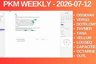 PKM Weekly — 2026–07–12