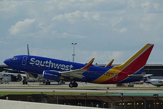 Southwest Airlines said a key measure of pricing power will be weaker than expected in 2ndQ