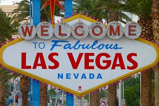 Welcome to Fabulous Las Vegas Nevada sign.