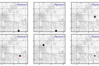 GPS trajectory clustering with Python