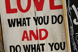 Never a truer word spoken about both work and life in general.  I saw this sign at a Thai Festival held annually in Poole, Dorset, UK