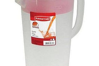 rubbermaid-classic-pitcher-with-iceguard-clear-red-1-gallon-1