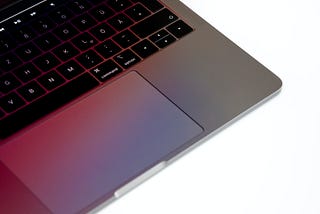 MacBook Pro on white surface