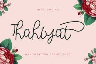 Thahiyat Font