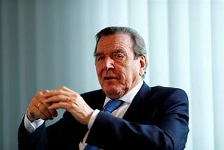 Gerhard Schröder…
