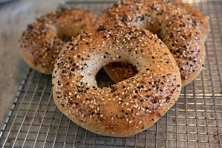 The Simple Pleasure of a Bagel and Cream Cheese