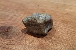 How I’m learning to let go of control, using a rock