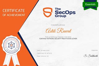 Exam Review: Certified Network Security Practitioner (CNSP)