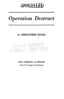 Operation Destruct | Cover Image