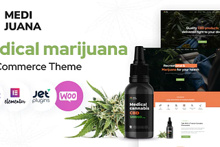 Premium Medical Cannabis WordPress Theme from Zemez