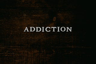 Addiction; seeking the alternative