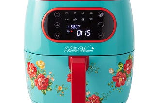 The Pioneer Woman Vintage Floral Air Fryer: Effortless, Healthy Cooking | Image