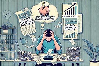Knowing Better, Doing Worse: The Psychology Behind Repeated Financial Blunders