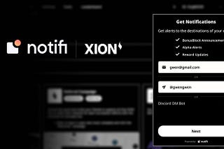 Notifi Integrates XION, Enabling Web2-Like User Notifications For The Ecosystem