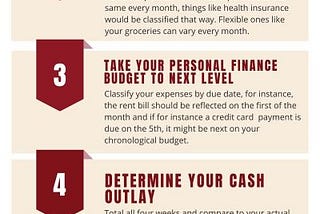 6 Ways to Manage a Personal Finance Budget