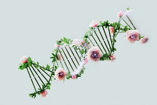 Image of a DNA double helix representing the role of genomics in transforming personalized medicine and healthcare.
