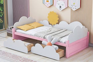 Twinkling Clouds Dream Bed for Kids | Image